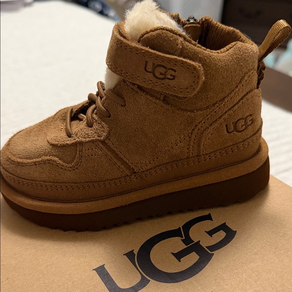 UGG Kids Tan Suede Boots